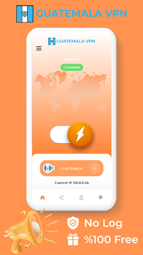 Guatemala VPN - Private Proxy Скриншот 1
