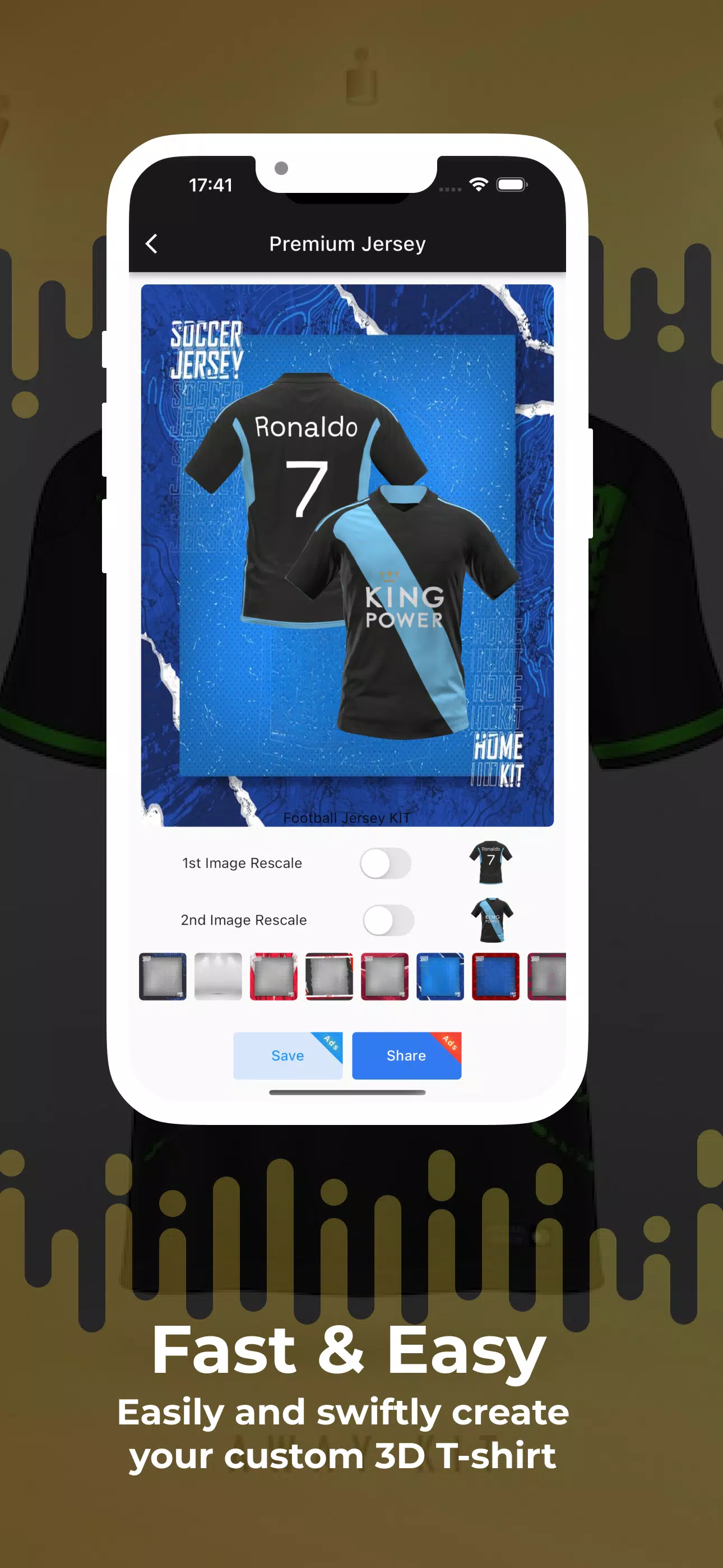Football Jersey Kit Creator Скриншот 2