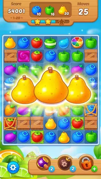 Fruit Garden Blast ဖန်သားပြင်ဓာတ်ပုံ 1