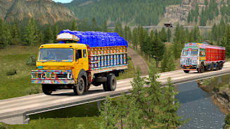 Indian Cargo Truck Simulator Captura de pantalla 2