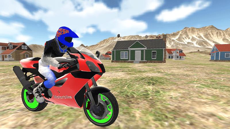 Real Moto Bike Racing Game Captura de pantalla 3