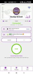 TOOFAN V2 RAY VPN Captura de tela 1