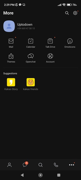 KakaoTalk: mensajería Captura de pantalla 2