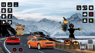 Halloween Snow City Drive Schermafbeelding 4