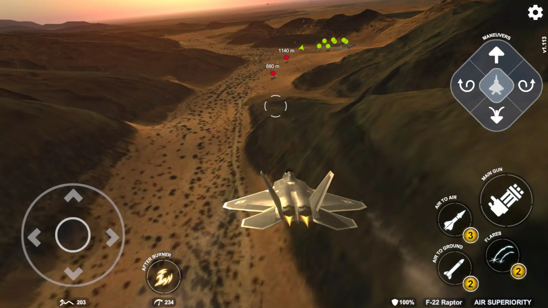 AeroMayhem PvP: Air Combat Ace Screenshot 1