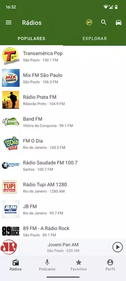 Rádio FM Brasil - FM Ao Vivo Capture d’écran 3