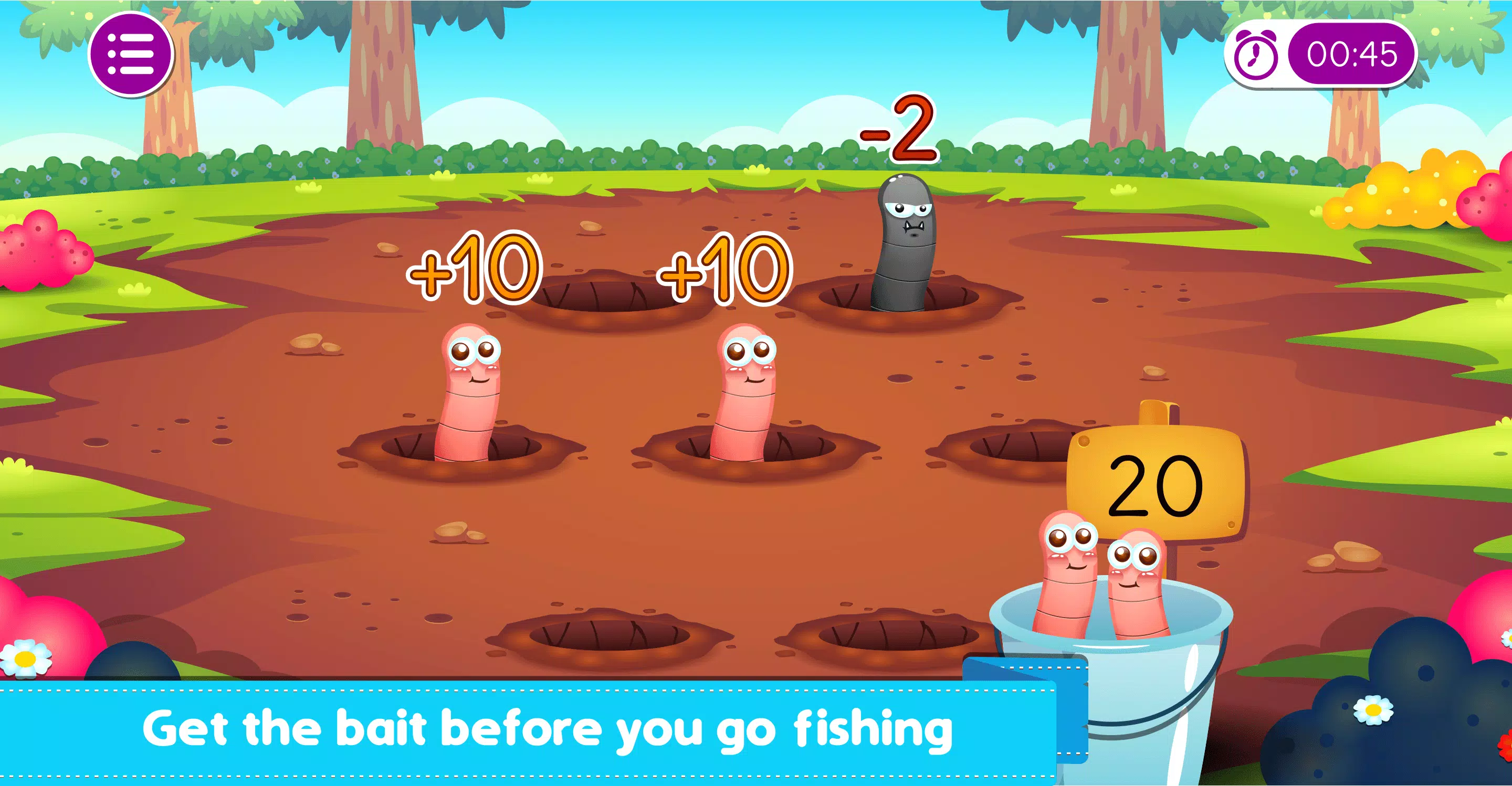 Marbel Fishing - Kids Games ภาพหน้าจอ 2