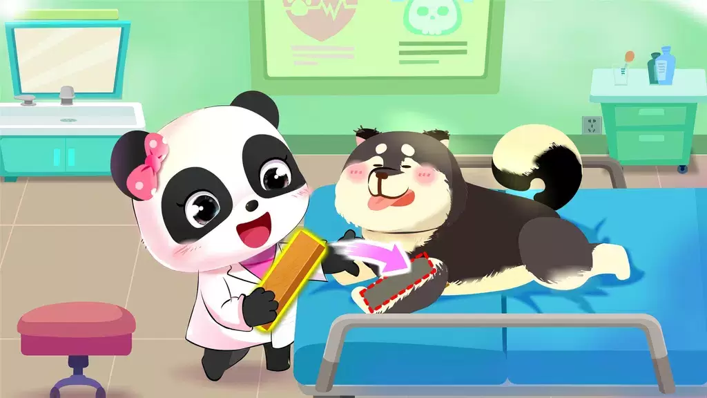 Baby Panda’s Pet Care Center Schermafbeelding 3