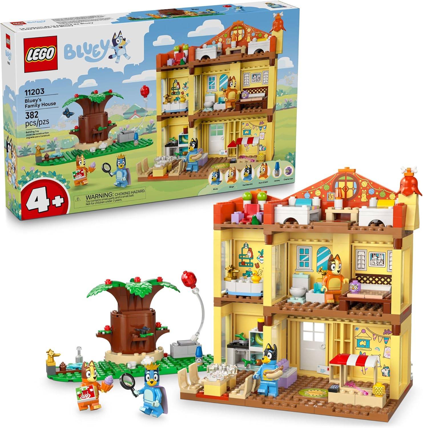 Lego Bluey: casa familiar de Bluey