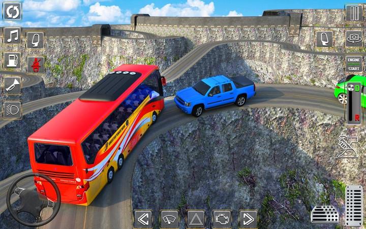 Uphill Offroad Bus Simulator Ảnh chụp màn hình 3