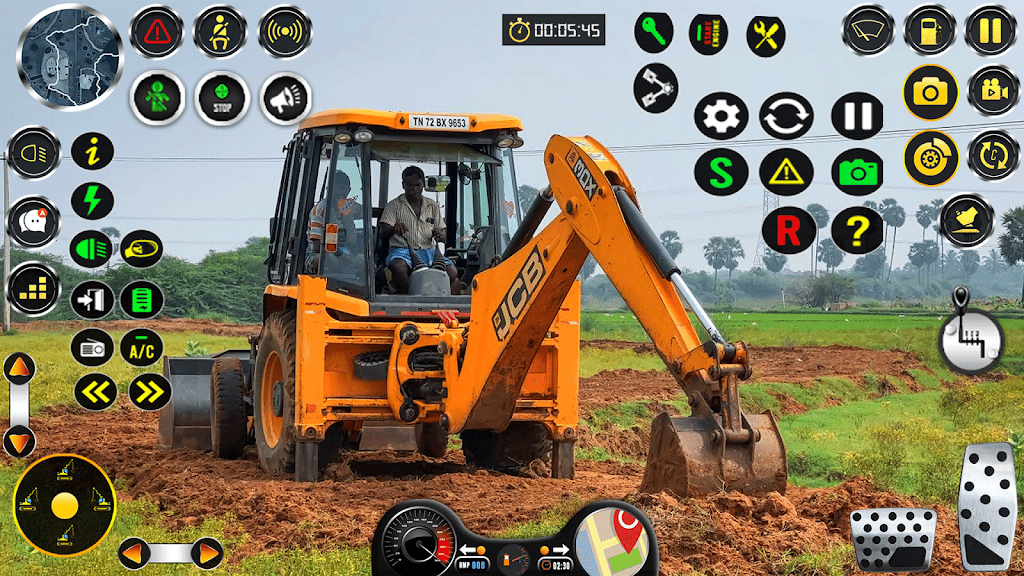 Real City JCB Construction 3D Ekran Görüntüsü 1