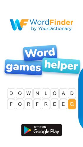 WordFinder by YourDictionary 스크린샷 1