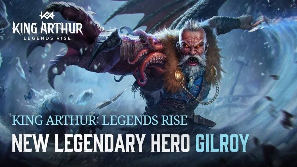 Novo herói Gilroy chega ao rei Arthur: Legends Rise