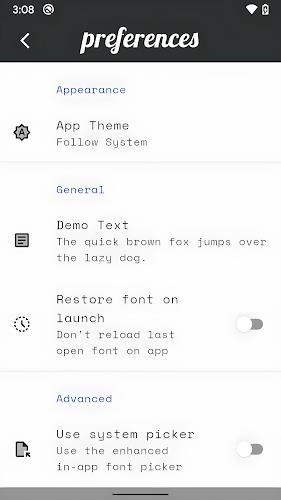 Font Viewer - Preview Fonts 스크린샷 3