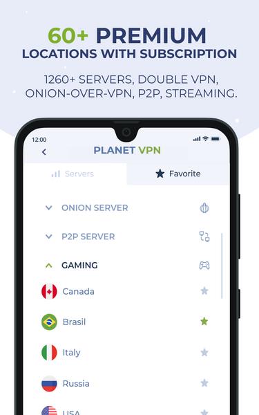 Free VPN Planet Скриншот 4