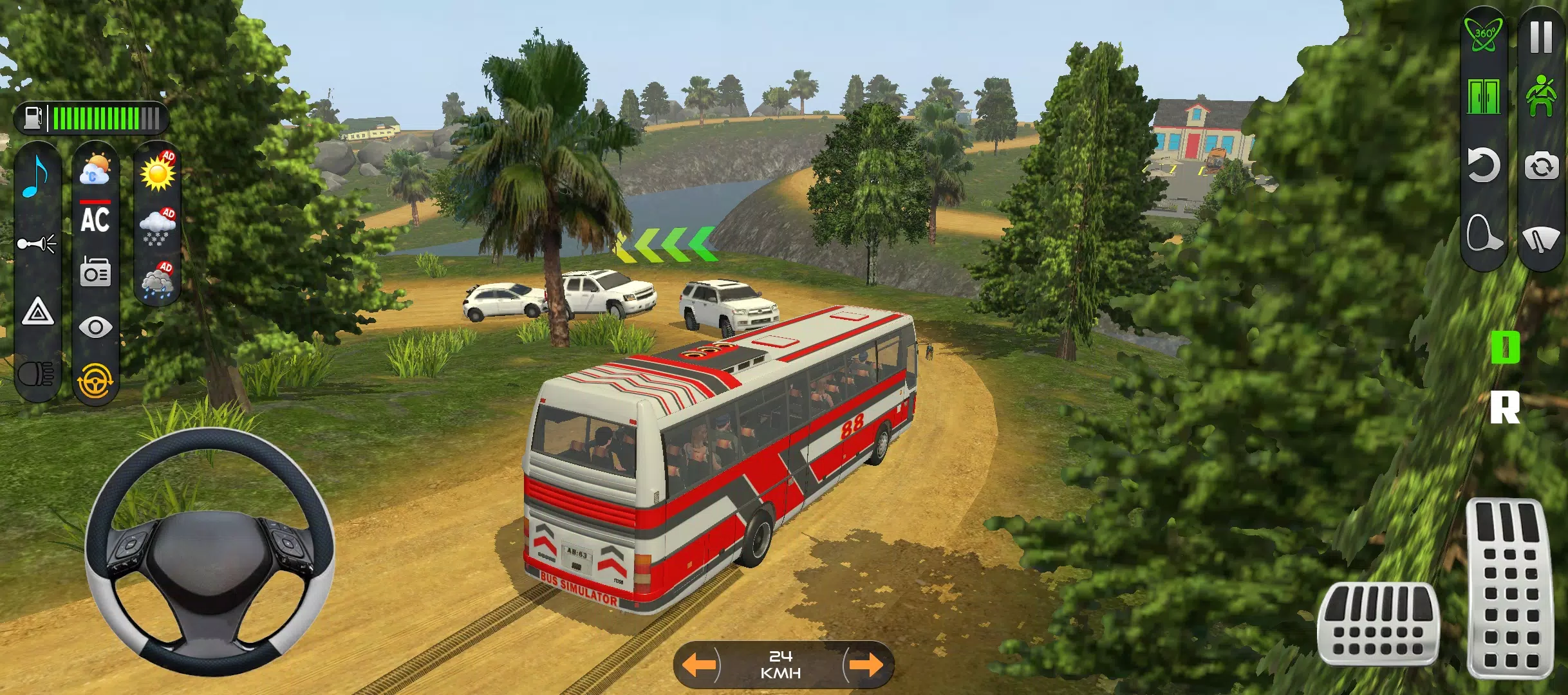 Offroad Bus: Coach Bus Driving Tangkapan skrin 2