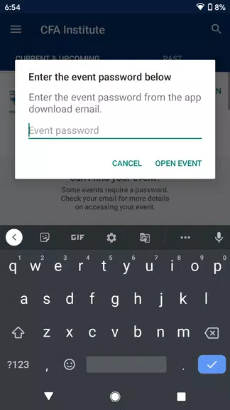 CFA Institute Conferences Скриншот 2
