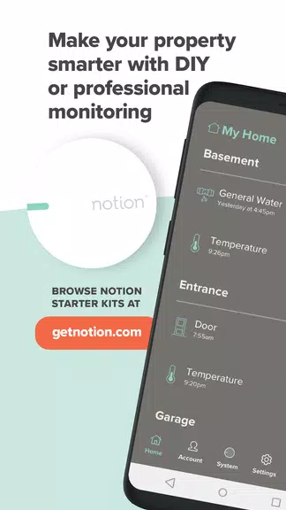 Notion - DIY Smart Monitoring Schermafbeelding 1