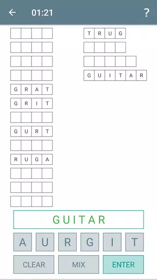 Anagram - Classic Puzzle Game ภาพหน้าจอ 1