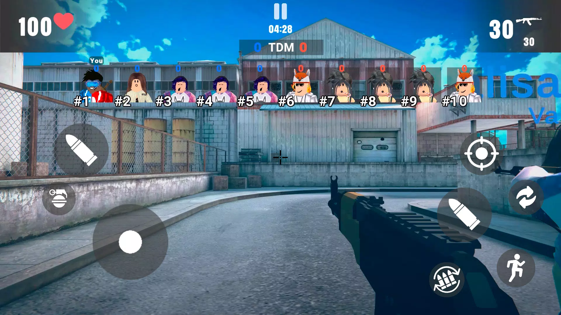 Gunfight Arena: Obby Shooter ဖန်သားပြင်ဓာတ်ပုံ 1