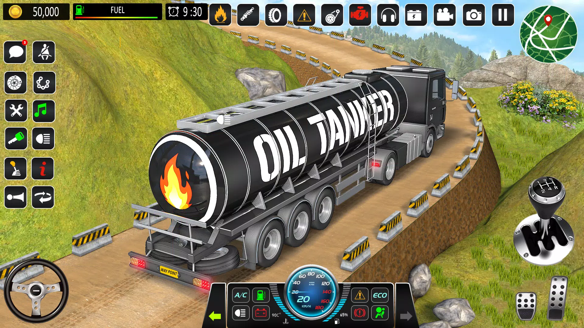 Mountain Truck Driving Games 스크린샷 1