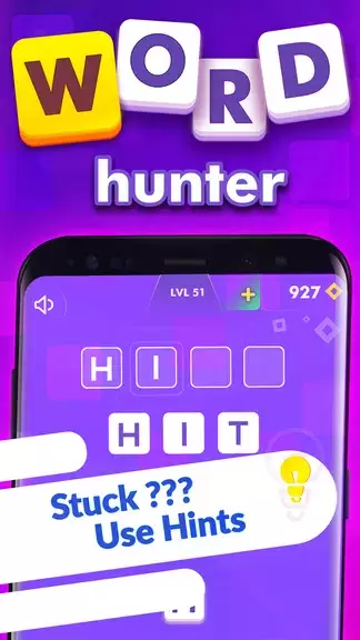 Word Hunter - Offline Word Puz स्क्रीनशॉट 2