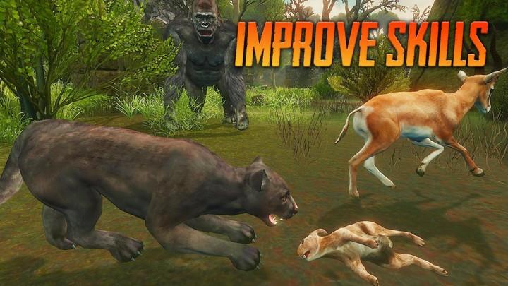 The Panther - Animal Simulator Tangkapan skrin 4