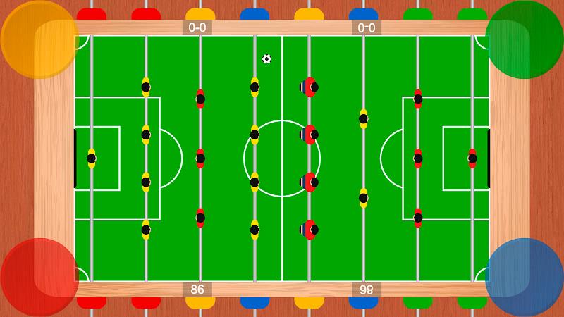 Foosball table soccer 1 2 3 4 स्क्रीनशॉट 2