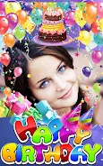 Birthday Photo Frames & Editor ภาพหน้าจอ 1