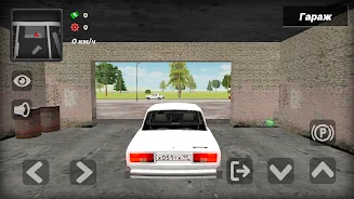 VAZ 2105 Russian Car Simulator Ảnh chụp màn hình 3