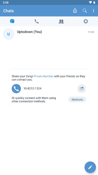 Zangi Messenger Screenshot 3