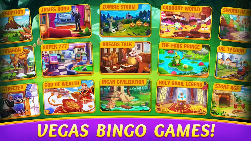 Bingo Alpha - Offline Games Скриншот 1