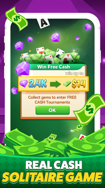 Solitaire Clash-Win Cash Screenshot 4