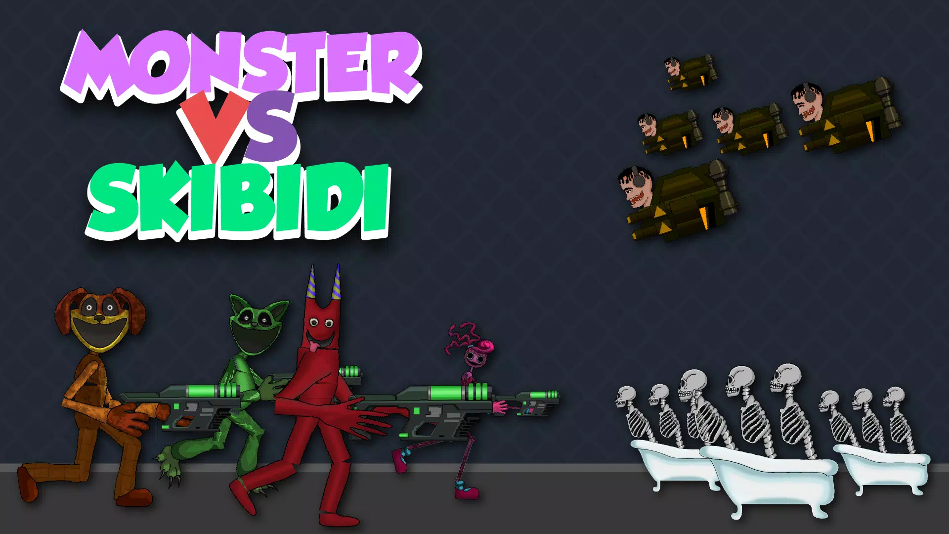 Blue Monster: Ragdoll Battle Screenshot 1