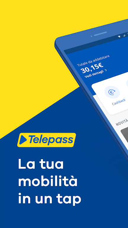 Telepass: pedaggi e parcheggi Ekran Görüntüsü 1