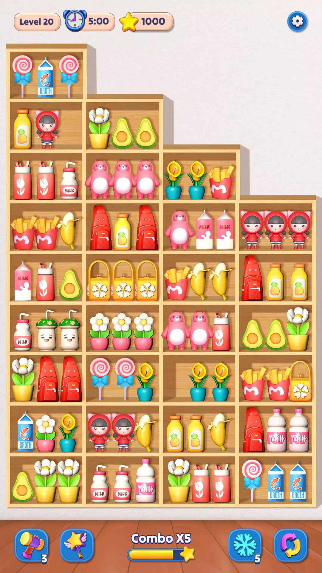 Goods Sorting 3D: Match Master Captura de pantalla 3