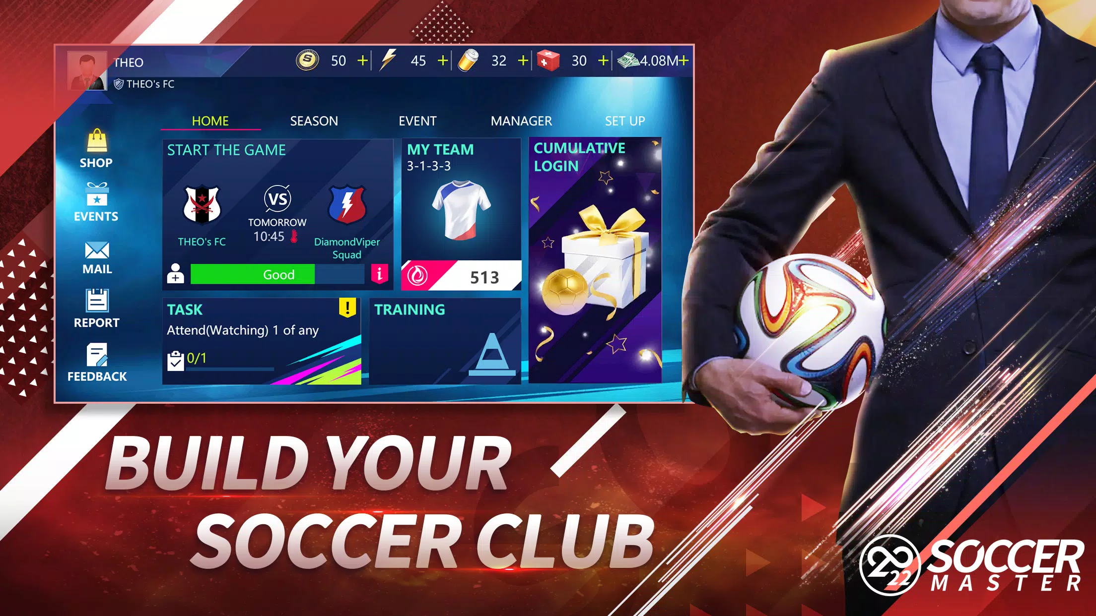 Soccer Master - Football Games 스크린샷 1