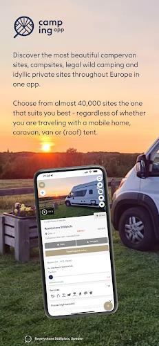 Camping App Van & Camping Zrzut ekranu 1