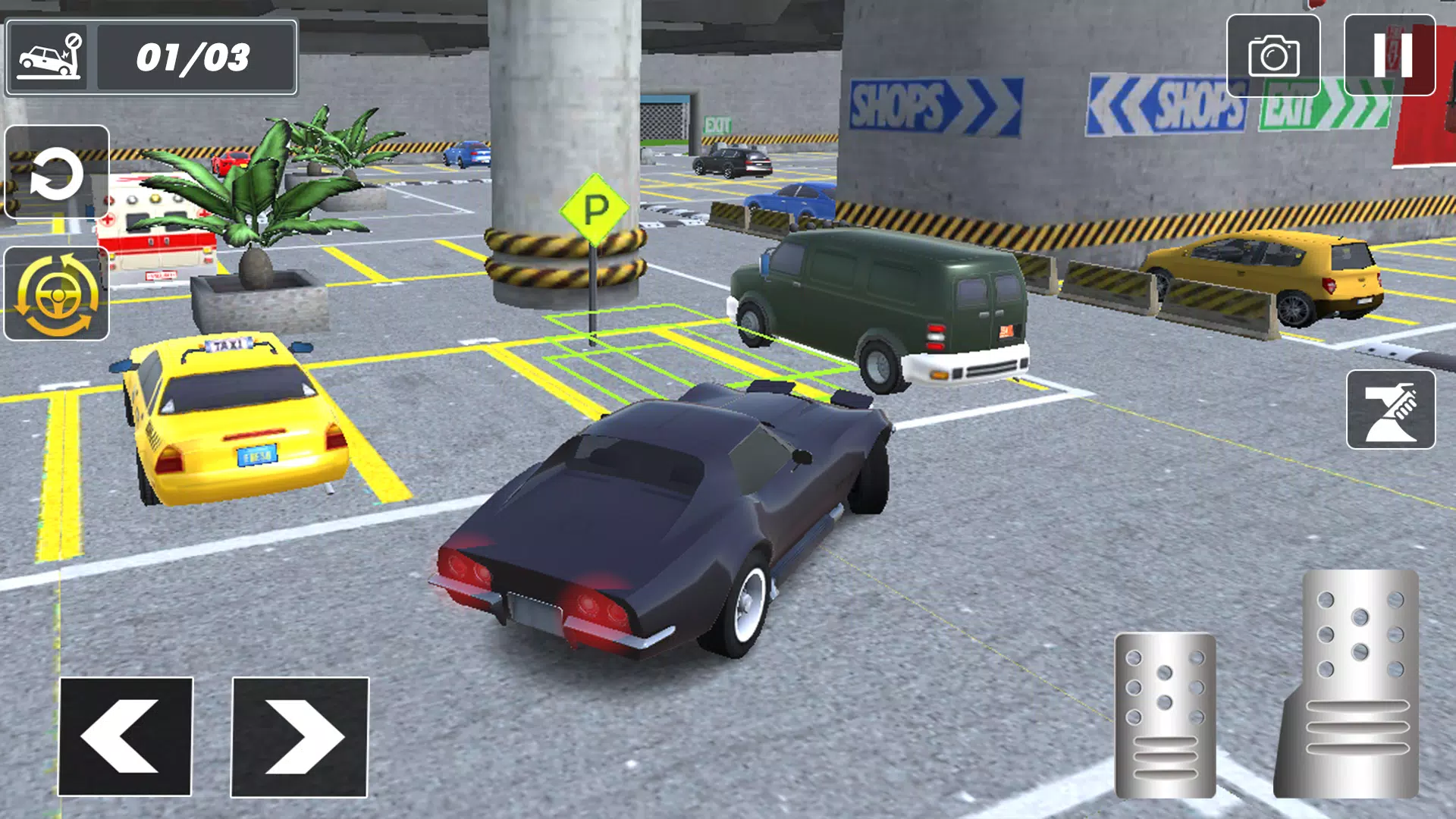 Car Parking 3D Simulation Game Tangkapan skrin 3