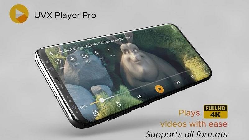 UVX Player Pro Captura de pantalla 1