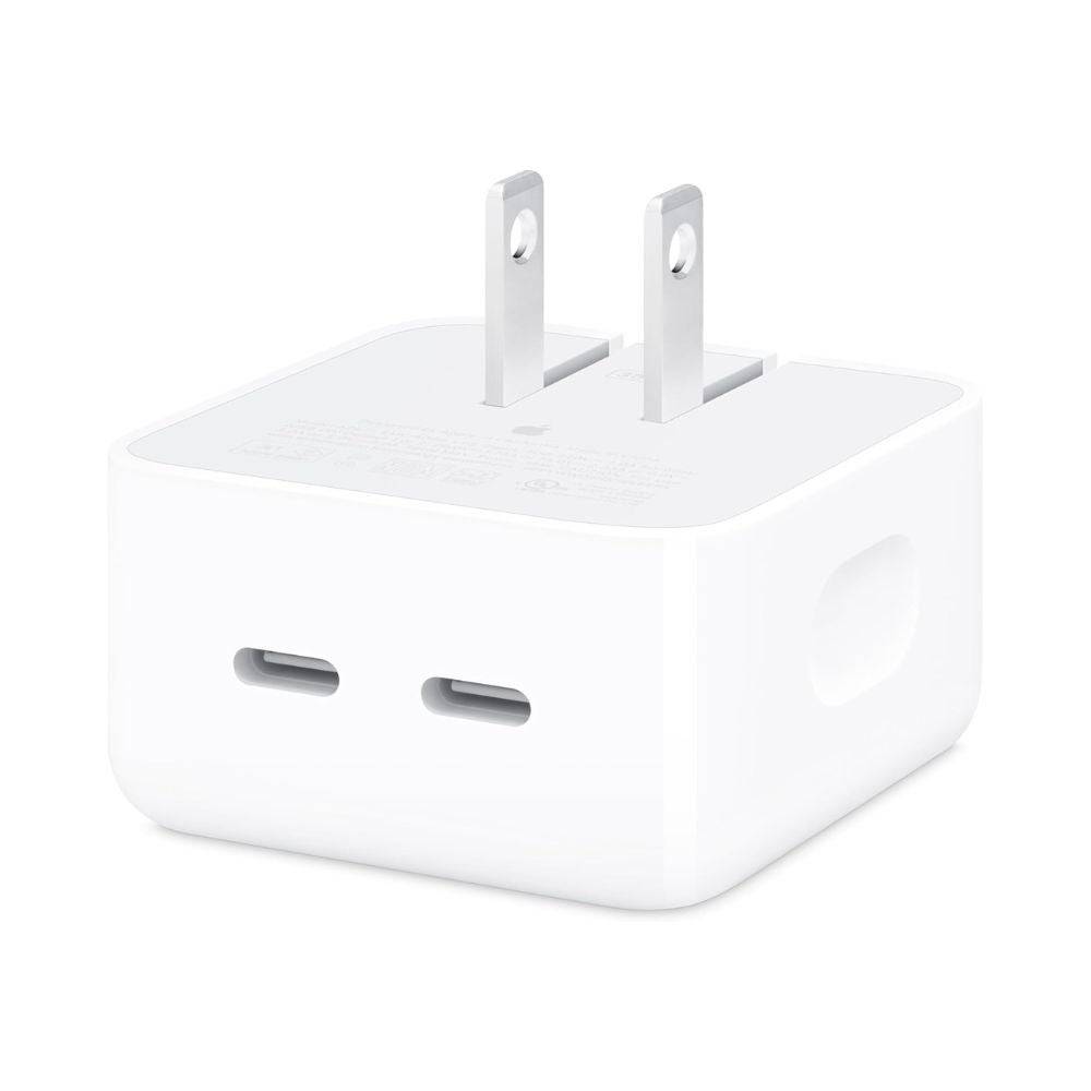 Apple 35W çift USB-C bağlantı noktası kompakt güç adaptörü