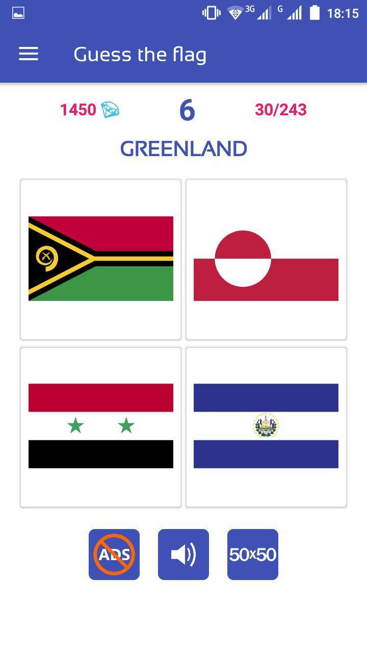 Flags Quiz Screenshot 2