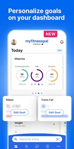 MyFitnessPal 的卡路里計算機和膳食追蹤工具應用截圖第1張