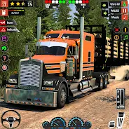 US Cargo Truck Simulator Game Ảnh chụp màn hình 1