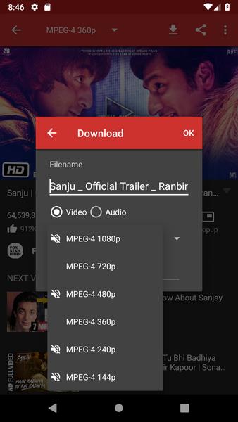 All YouTube Video Downloader Ảnh chụp màn hình 3