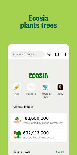 Ecosia: Browse to plant trees. 스크린샷 2