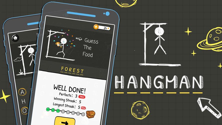 Hangman Words Screenshot 1