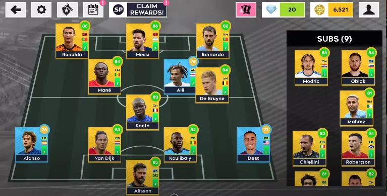 Dream Win League Soccer Star Captura de pantalla 3