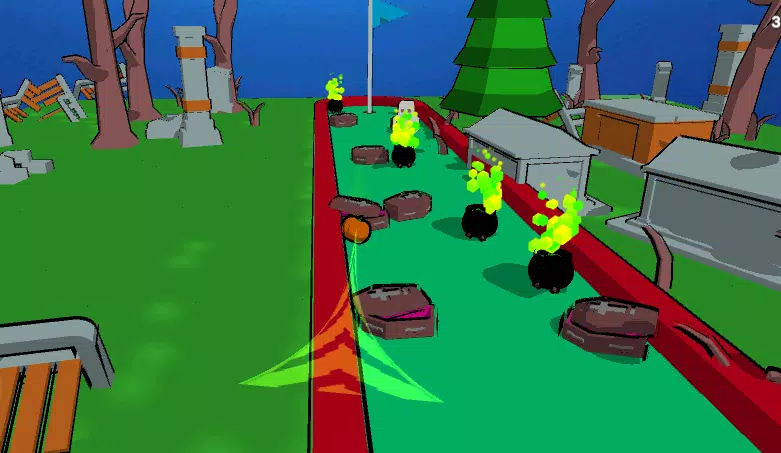 MiniGolf Madness: Halloween Capture d’écran 1
