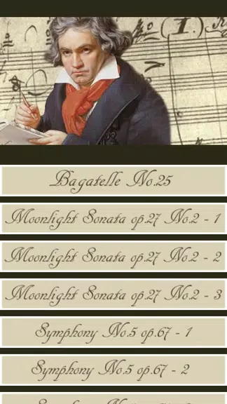 Beethoven Symphony Capture d’écran 1